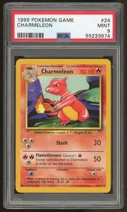 1999 Pokemon Base Set Unlimited PSA 9 Pack Fresh - Complete Your Set - You Pick - Image 3
