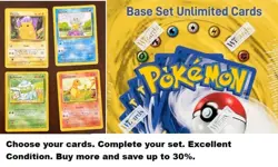1999 Pokemon Base Set Unlimited LP+ Choose Your Cards! Volume Discounts! 💎 - Image 2