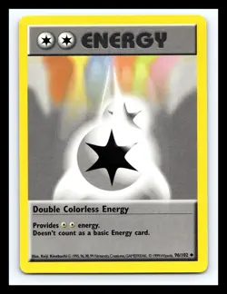💥 Double Colorless Energy | Pokemon TCG 1999 | (Shadowless Base Set) # 96/102 - Image 1
