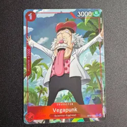 Vegapunk ST21-013 Alt Art Promo Foil ST21 One Piece Tcg Bandai English - Image 1