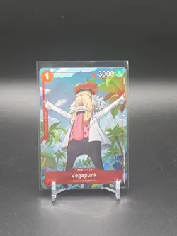 Vegapunk ST21-013 Alt Art Promo Foil ST21 One Piece Tcg Bandai English - Image 1