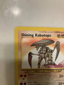 Pokemon Neo Destiny Shining Kabutops Holo Card 108/105 WOTC NM - Image 2