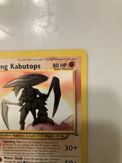 Pokemon Neo Destiny Shining Kabutops Holo Card 108/105 WOTC NM - Image 3