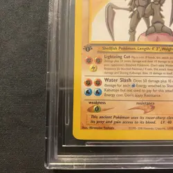 2002 Pokemon Neo Destiny - BGS 9 1st edition Shining Kabutops 108/105 holo - Image 4