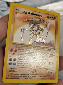 Shining Kabutops 108/105 Neo Destiny Unlimited Holo Pokemon Card MP - Image 5