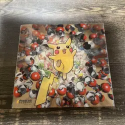 Pokemon Card and CD 1998 Best Collection Promo Sealed Set Pikachu Records Used - Image 1