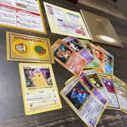 Pokemon Card and CD 1998 Best Collection Promo Sealed Set Pikachu Records Used - Image 2