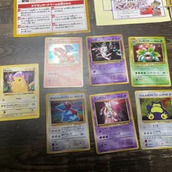 Pokemon Card and CD 1998 Best Collection Promo Sealed Set Pikachu Records Used - Image 3