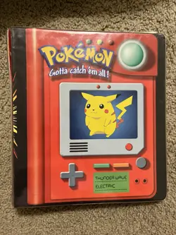 Vintage Pokemon Card Binder Lot HP/Damaged (CHECK PHOTOS AND READ DESCRIPTION) - Image 1