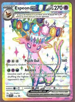 Espeon ex SVP175 Sv: Scarlet & Violet Promo Cards Holo - Image 1