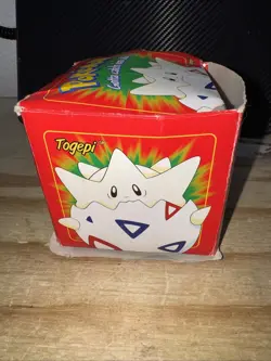 Pokemon Togepi Burger King 23k Gold Plated Trading Card Red 1999 Nintendo - Image 4
