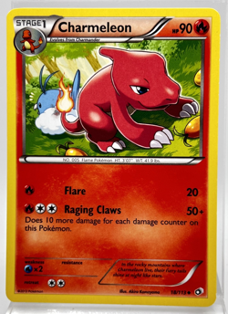Charmeleon 18/113 Pokemon Card 2013 Legendary Treasures LP - Image 1