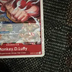 Monkey.D.Luffy (Tournament Pack Vol. 5) ST01-012 One Piece Promotion Cards... - Image 5