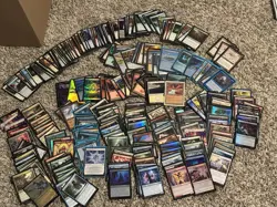 Magic The Gathering Lot of Over 300 Cards! 264 Uncommon, 35 Common, 29 Lands - Image 1