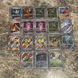Pokemon 18 Card Lot - IR - TG - Full Art - Full Art Trainer - Ultra Rares NM - Image 1