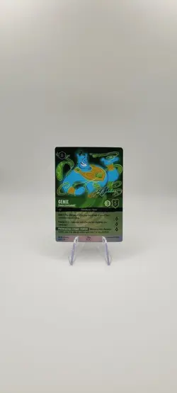 Disney Lorcana TCG: Genie 20/P1 Disney 100 Promo Foil NM Enchanted Card - Image 2