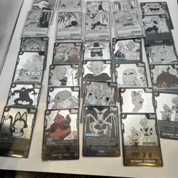 Dragon Ball Fusion World SB02 SR Lot Manga Booster Lot / 29 Cards - Image 1