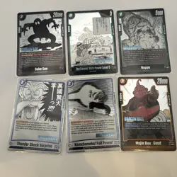 Dragon Ball Fusion World SB02 SR Lot Manga Booster Lot / 29 Cards - Image 5