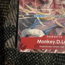 Monkey.D.Luffy - P-006 (Retail Promo) P-006 One Piece Promotion Cards Regular - Image 2