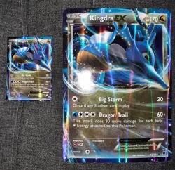 Kingdra EX 73/124 Jumbo Card Black Star Promo with Kingdra EX tcg promo card NM - Image 1