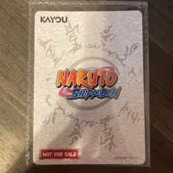 PSA Magazine x Kayou Exclusive NARUTO Uzumaki PROMO CARD NRSA-PR-003 - Image 2