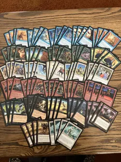 Mtg Weatherlight Lot x100 - Magic the Gathering Mtg Cards Weatherlight Edition - Image 1