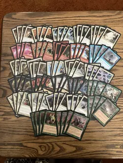 Mtg Stronghold Lot x100 - Magic the Gathering Mtg Cards Stronghold Edition - Image 1