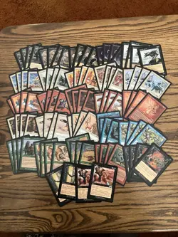 Mtg Exodus Lot x100 - Magic the Gathering Mtg Cards Exodus Edition - Image 1