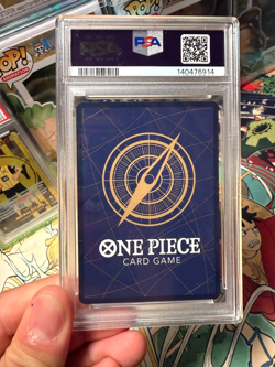 Trafalgar Law UC OP12-106 Promo ONE PIECE Card OPTCG School Japanese PSA 10 - Image 2