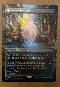 Hallowed Fountain (Borderless) Lorwyn Eclipsed Foil - Image 1