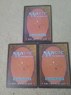 JESTER'S CAP Shivan Dragon & Aswan Jaguar PROMO 6" x 9" Oversize MTG VTG 1997 - Image 5