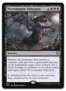 Necromantic Selection #94 (NM) Starter Commander SCD Magic MTG - Image 1