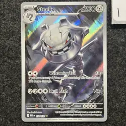 Steelix 150/132 IR ME01: Mega Evolution (MEG) - NM-M Pokemon Card - Image 1