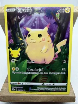 Pikachu Full Art 005/025 Pokemon Celebrations 2021 Holo - Image 1