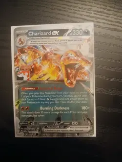 Prize Pack Charizard ex 125/197 Obsidian Flames Pokemon Play Stamp Series 4 - Image 1