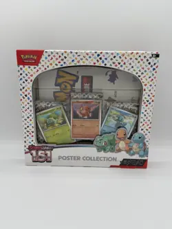 Pokemon TCG Scarlet & Violet 151 Poster Collection Box 3 Packs New Sealed G2 820650853166 - Image 3