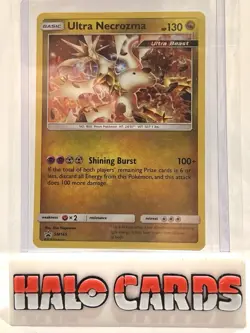 PACK FRESH Pokemon Ultra Necrozma SM165 Black Star Promo Holo MINT Q - Image 1