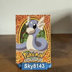 Dratini #147 E10 of 12 Stage 1 - Topps Pokemon Series TV Animation Edition Blue - Image 1