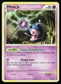Mime Jr. 47/95 Uncommon Call of Legends Pokemon Moderately Played - Image 1
