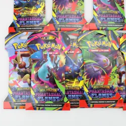 13 Sealed Phantasmal Flames Sleeved Blisters Packs Pokemon TCG Bundle Lot - Image 2