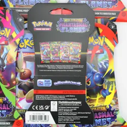 13 Sealed Phantasmal Flames Sleeved Blisters Packs Pokemon TCG Bundle Lot - Image 5