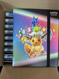 Pokemon Prismatic Evolutions Binder Only Lot of 16 - Image 1