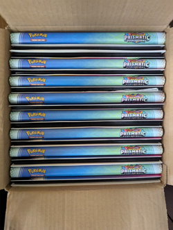 Pokemon Prismatic Evolutions Binder Only Lot of 16 - Image 2