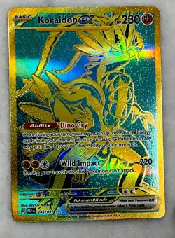 Koraidon ex - NM-MINT 💎- 245/091 - Paldean Fates - Hyper Rare - Pokemon TGC - Image 1