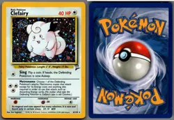 2000 Pokemon, Base Set 2, #6/130 Clefairy, Holo Rare (e) - Image 1