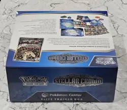 Pokemon TCG: Stellar Crown Pokemon Center Exclusive Elite Trainer Box NEW SEALED - Image 4