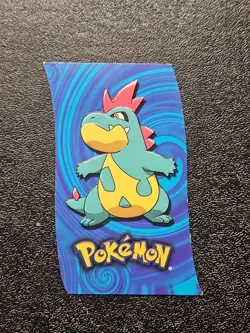 Topps Pokemon Johto Series 1 Croconaw Die-Cut 8 Of 15 Rare Starter - Image 2