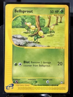 Bellsprout - Reg - Pokemon TCG - Aquapolis - 45/147 - UNCOMMON ~ NM - Image 2