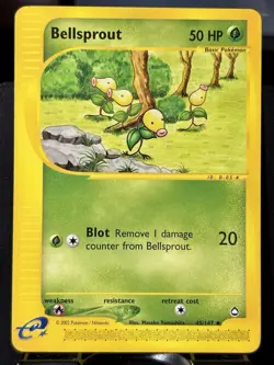 Bellsprout - Reg - Pokemon TCG - Aquapolis - 45/147 - UNCOMMON ~ NM - Image 3