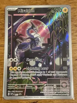 Pokemon TCG Miraidon SVP Black Star Promos SVP013 Holo Promo Promo NM - Image 1
